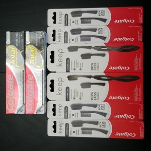 Set of Colgate Charcoal Oral Care